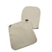 COVER ONLY - McCarty's SacroEase MSC4-CREAM - Cover for Sacro Wedge Lumbar Back Support - 16 in. x 15 in. x 19 in. in. - Cream