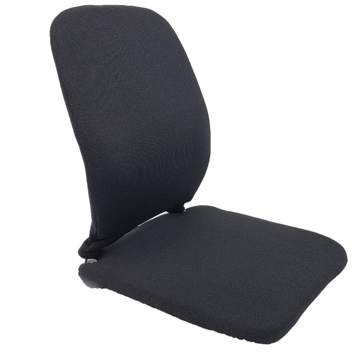 McCarty's SacroEase MSE3-BLACK - Sacro Deluxe Lumbar Back Support - 16 in. x 15 in. x 19 in. in. - Black