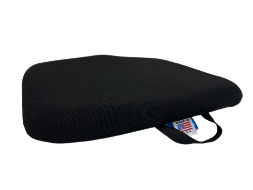 McCarty's SacroEase MCR1-BLACK - Comfort Rite Seat Cushion - 18 1/2 in. x 19 in. x 1 3/4 in. in. - Black