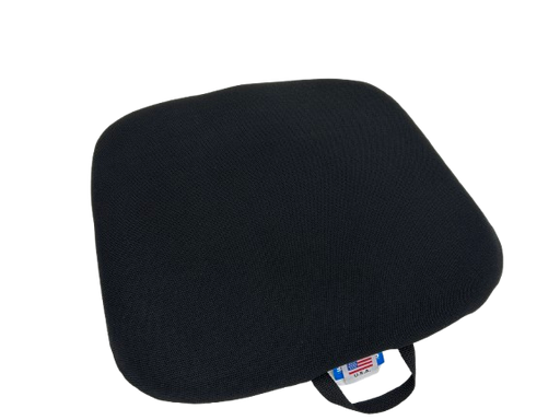 McCarty's SacroEase MCR1-BLACK - Comfort Rite Seat Cushion - 18 1/2 in. x 19 in. x 1 3/4 in. in. - Black